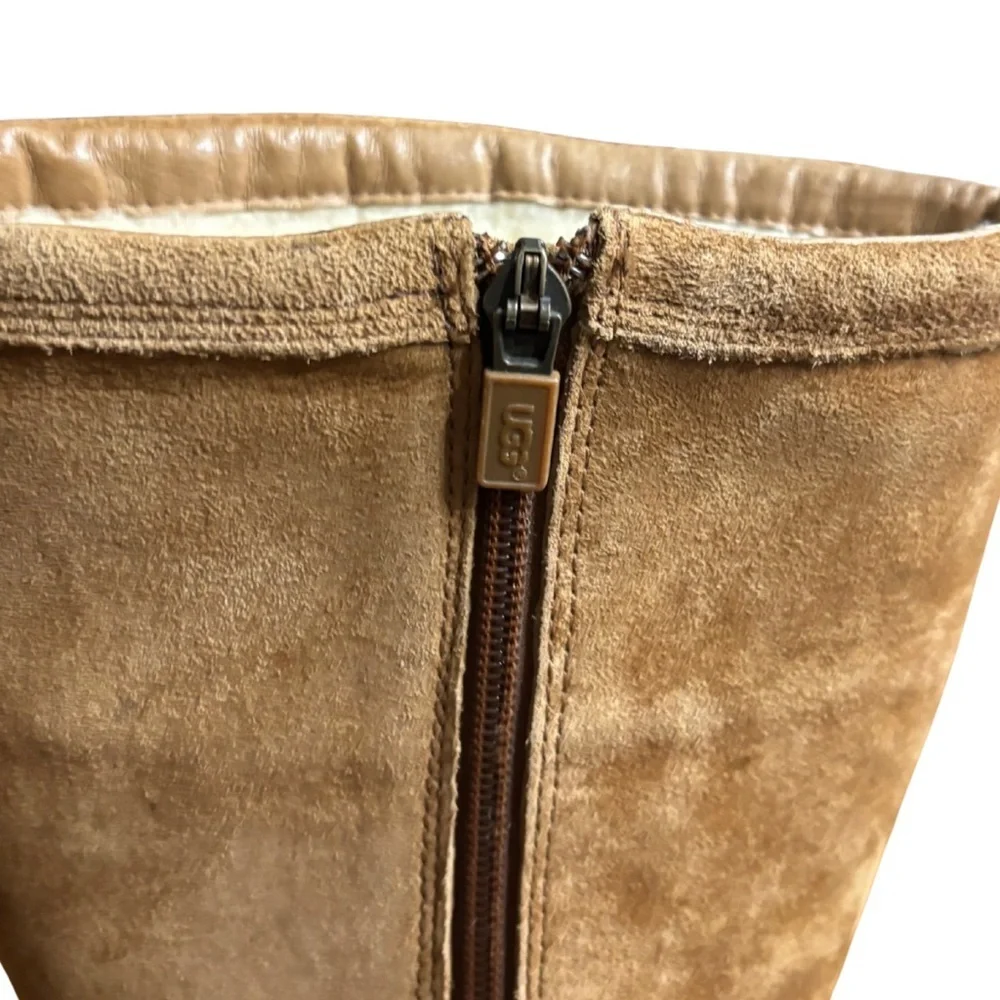 🤎 UGG Australia Tall Suede Boots – Women’s Size 7 🤎